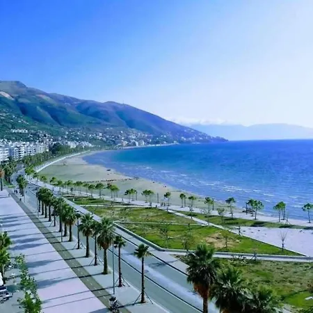 Apartmán Au Bord De Mer, Grande Terrasse! Vlorë